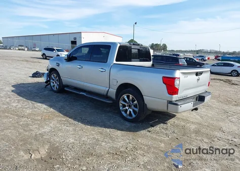 2017 Nissan Titan Sl z USA, uszkodzony, nr VIN 1N6AA1E63HN502727